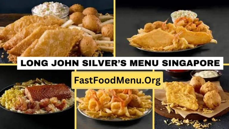 Long John Silver’s Menu Updated Prices 2024 In Singapore