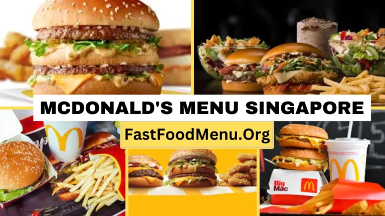 Mcdonalds Menu Updated Prices 2024 In Singapore