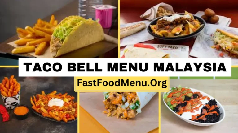 Taco Bell Menu Updated Prices 2024 In Malaysia