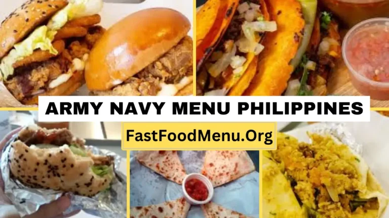 Army Navy Menu Updated Prices 2024 In Philippines