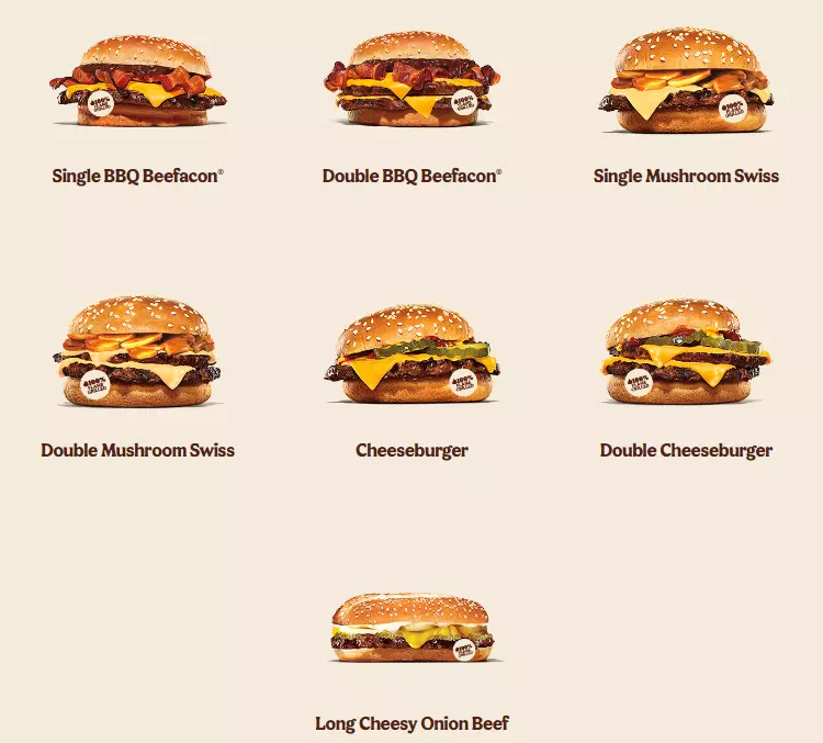 BURGER KING BEEF