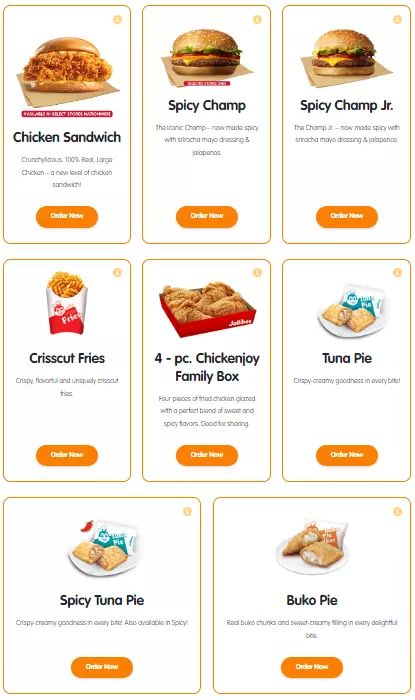 JOLLIBEE NEW PRODUCTS