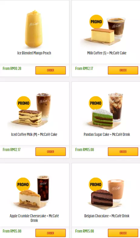 MCD MENU PARTIES HOME MENU PRICES