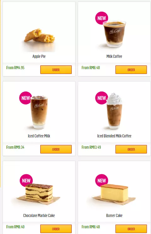 MCDONALD’S PROMOTIONS MENU PRICES