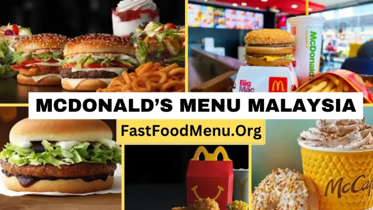 McDonald’s Menu Updated Prices 2024 In Malaysia