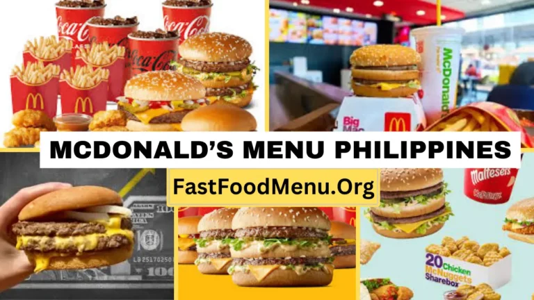 Mcdonald’s Menu Updated Prices 2024 In Philippines 