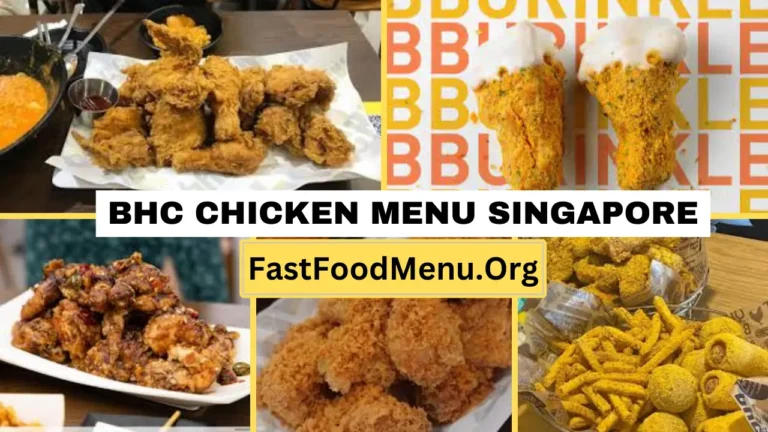 Bhc Chicken Menu Updated Prices 2024 In Singapore