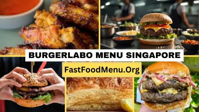 Burgerlabo Menu Updated Prices 2024 In Singapore