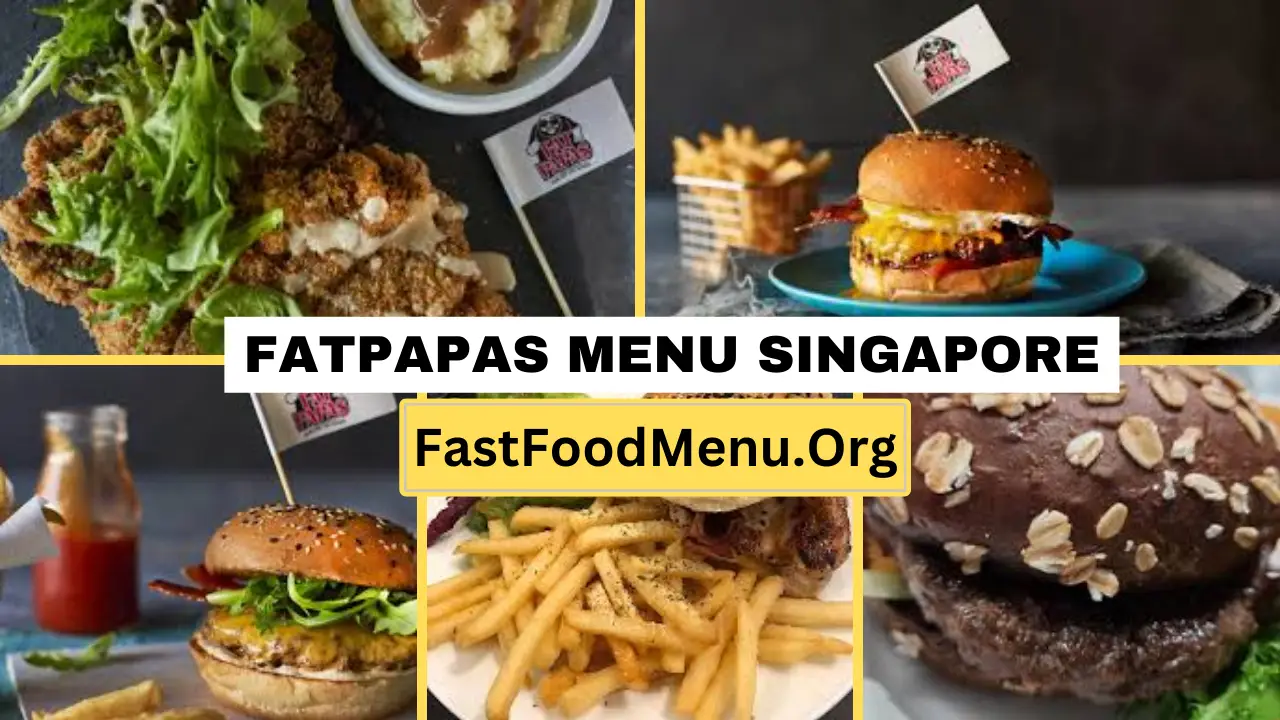 Fatpapas Menu