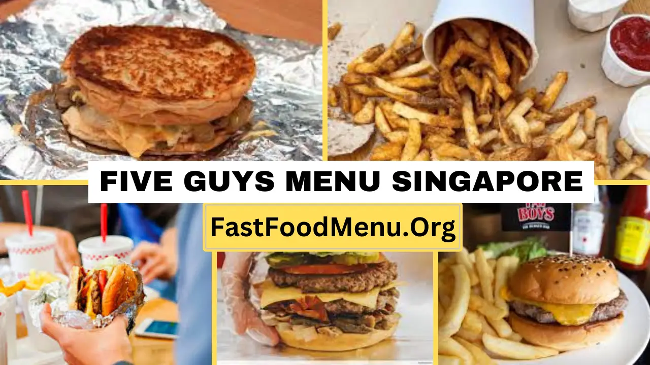 Five Guys Menu