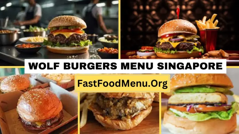 Wolf Burgers Menu Updated Prices 2024 In Singapore