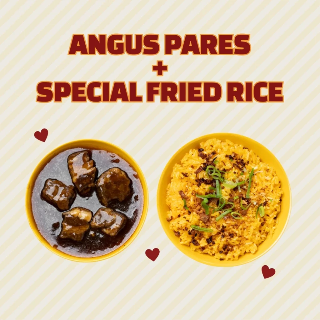 Angus Pares Menu