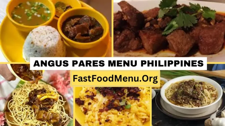 Angus Pares Menu Updated Prices 2024 In Philippines