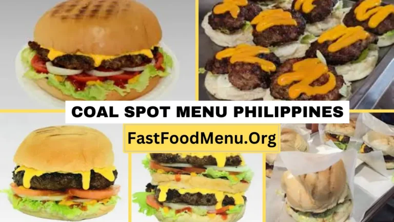 Coal Spot Menu Updated Prices 2024 In Philippines