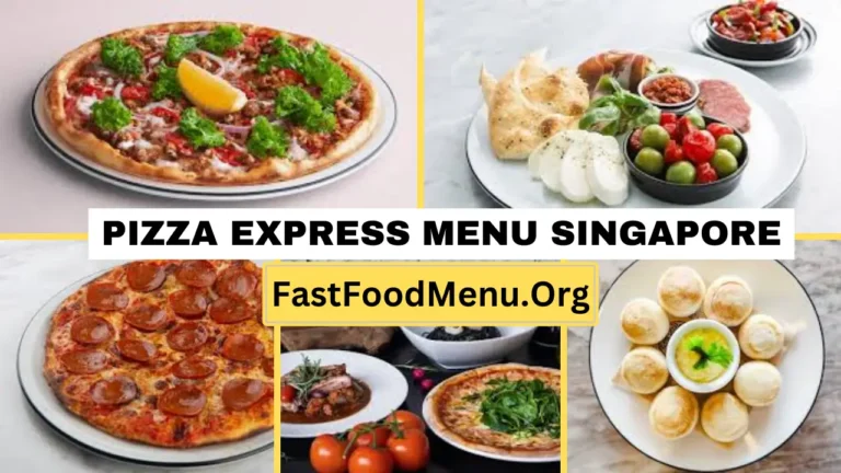 Pizza Express Menu Updated Prices 2024 In Singapore