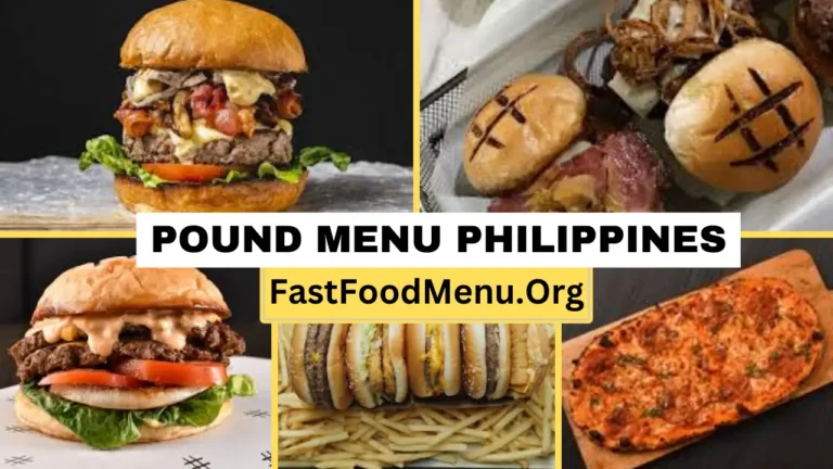 Pound Menu Updated Prices 2024 In Philippines