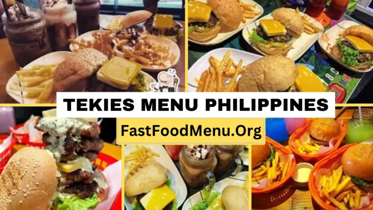 Tekies Menu Updated Prices 2024 In Philippines