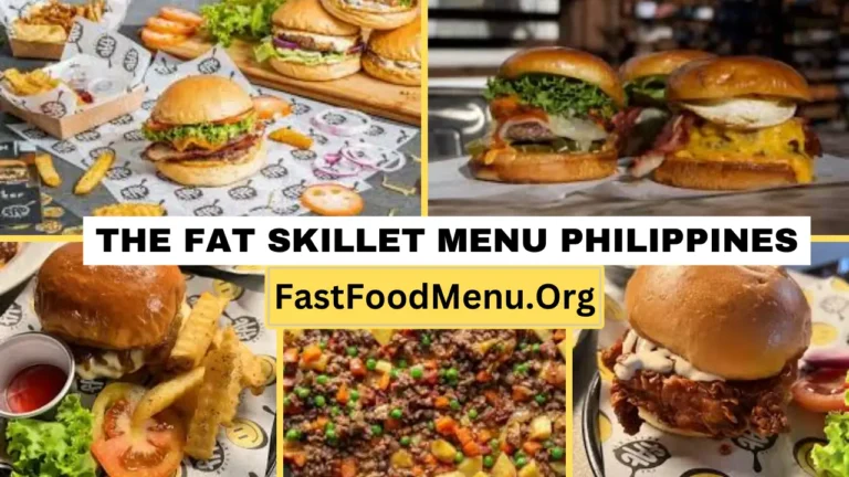 The Fat Skillet Menu Updated Prices 2024 In Philippines