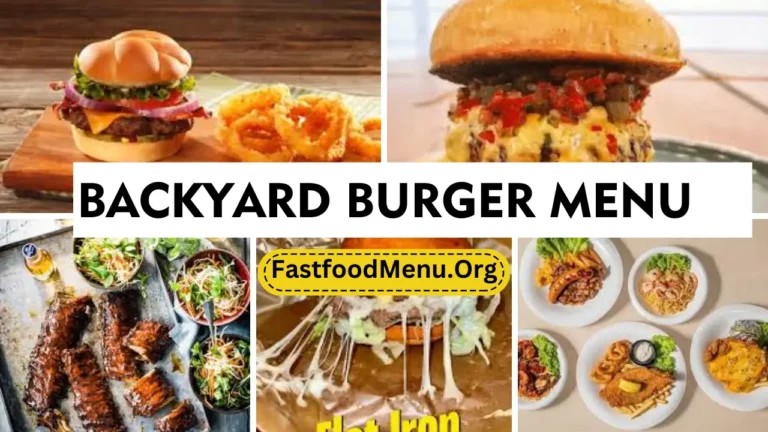 Backyard Burger Menu Updated Prices 2024 In Malaysia