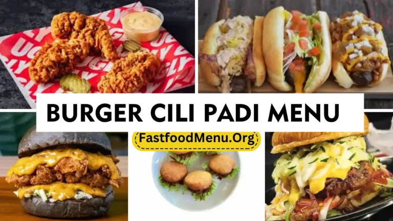 Burger Cili Padi Menu Updated Prices 2024 In Malaysia