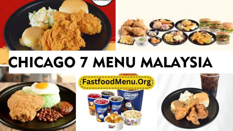 Chicago 7 Menu Updated Prices 2024 In Malaysia