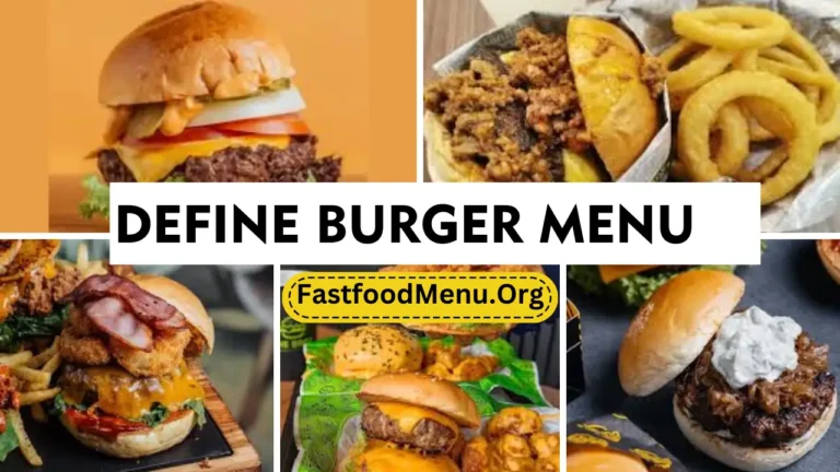 Define Burger Menu Updated Prices 2024 In Malaysia