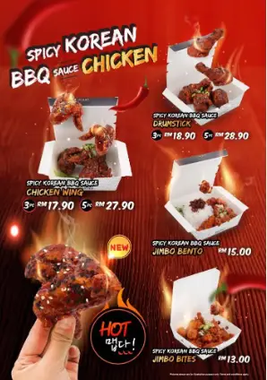 FRIED CHICKEN MASTER SET MEALS MENU  Prices