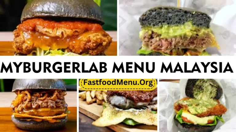 MyBurgerLab Menu Updated Prices 2024 In Malaysia