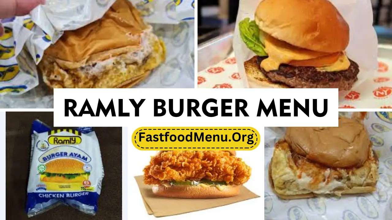 Ramly Burger Menu Malaysia