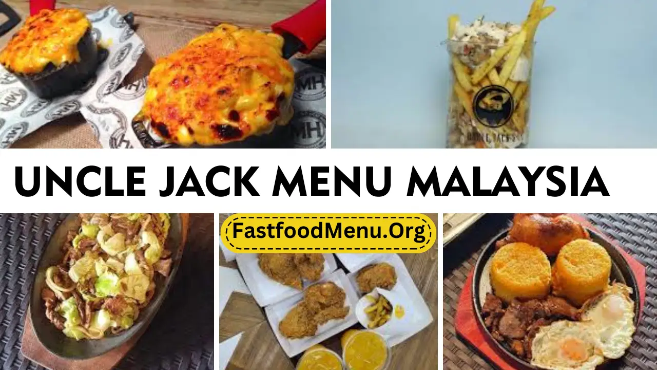 Uncle Jack Menu Malaysia